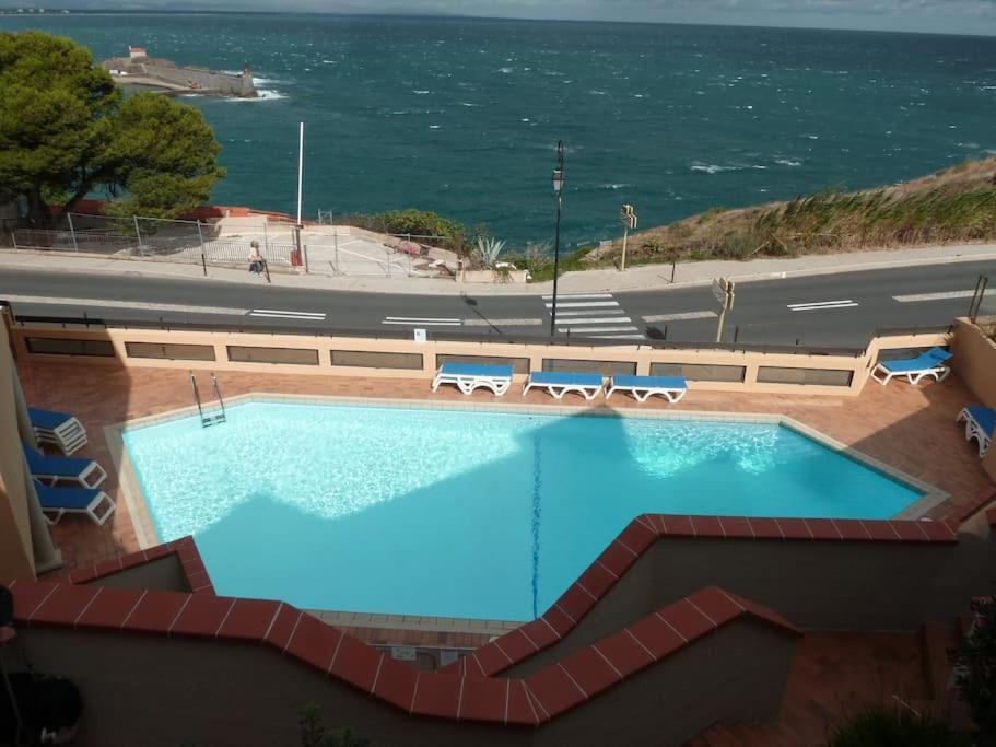 Location Vue Mer Du Samedi Au Samedi, Clim, Parking, Piscine, Plage กูลิอูร์ ภายนอก รูปภาพ
